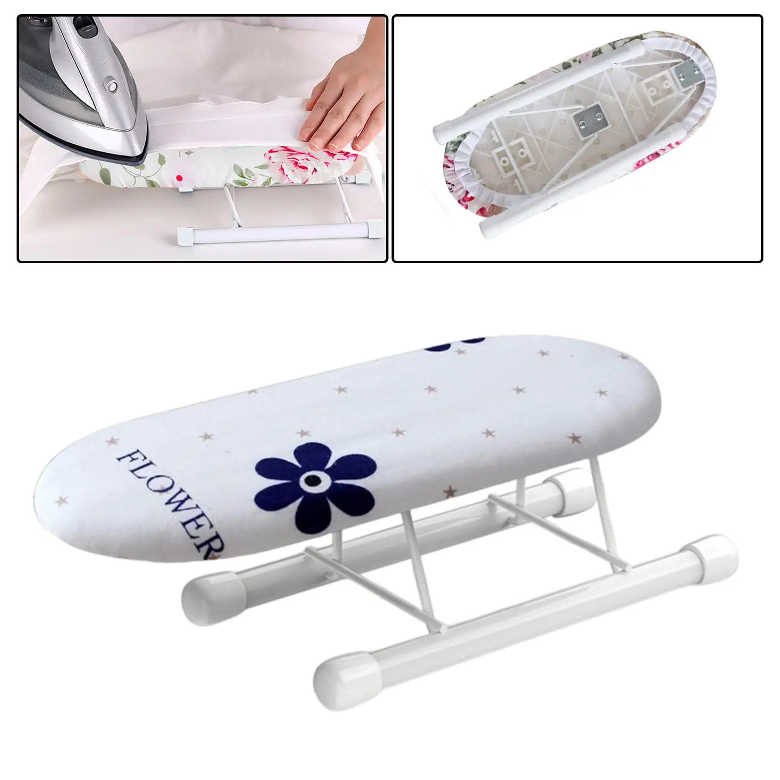 Ironing Board with Folding Legs Mini Folding for Dorms Room