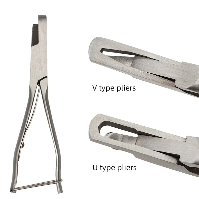 

Ear Notcher Plier U Shape /v Shape Ear Notcher Plier for Pig Piglet Sheep Livestock Farm Animal Products Stainless Steel Clamp