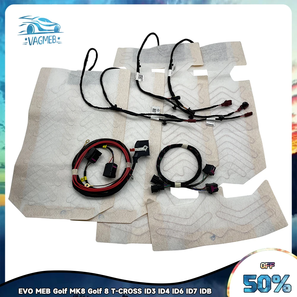 

OEM Front driver and passenger seat heating pad back heating package For VW EVO MEB Golf MK8 Golf 8 T-CROSS ID3 ID4 ID6 ID7 IDB