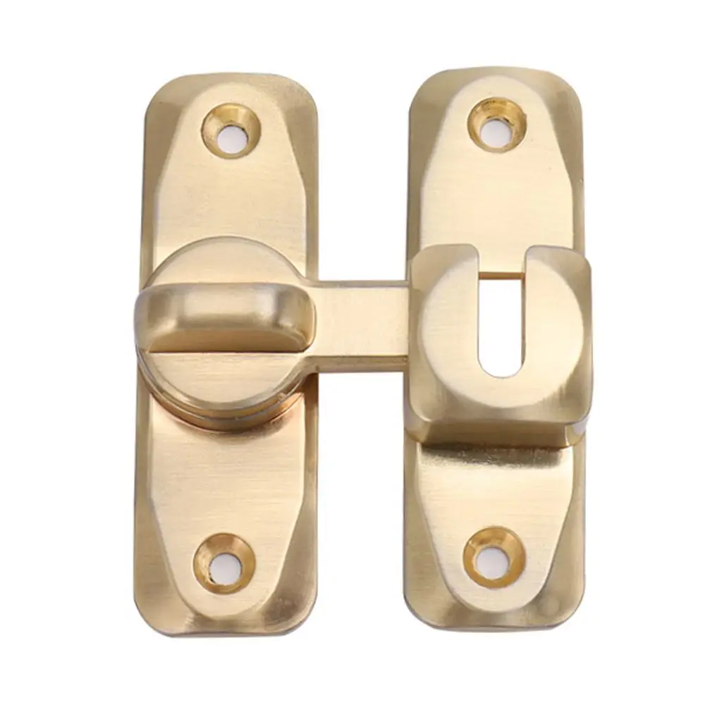 

The New No Punching Solid Buckle Cam Cylinder Locks Door Bolt Sliding Door Lock Anti-theft Buckle Sliding Door Latch