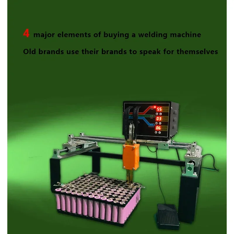 3Kw High-Power Portable Spot Welding Machine Lithium Battery Welding Tool 110V 220V Pulse Spot Welding Lithium Battery Pack