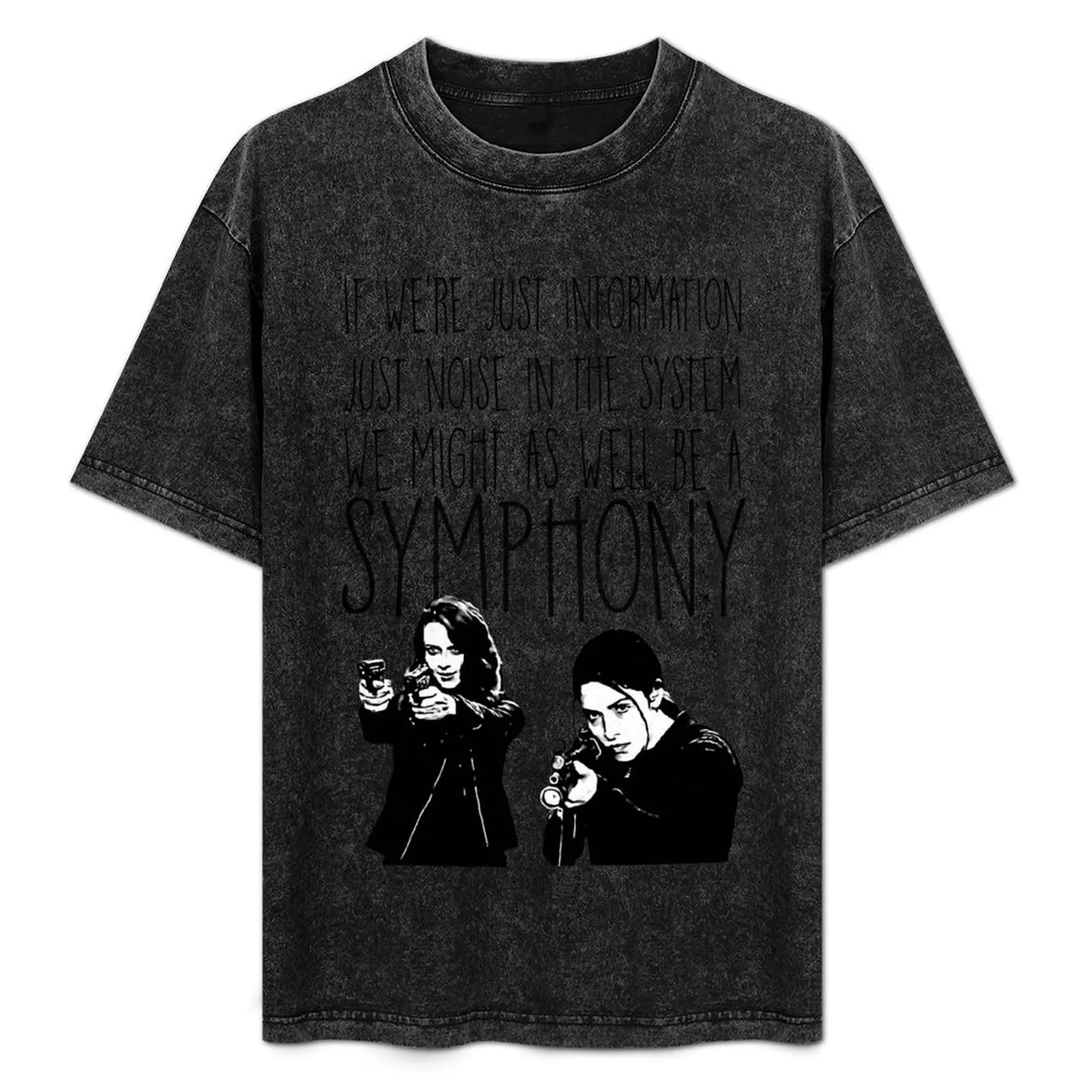 Root and Shaw - Symphony - Person of interest T-Shirt man t shirt korean fashion men clothes