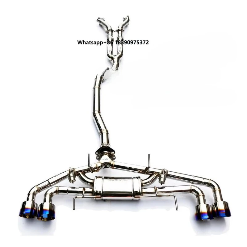 High Performance Stainless Steel 304 Mirror Polished Exhaust Pipe   PX