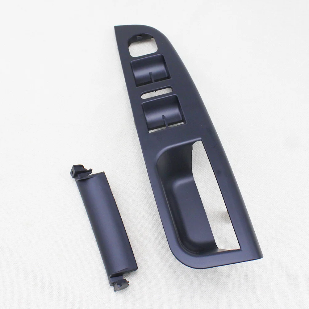 KUMMYY Car 1K4868049C Window Control Switch Panel Cover Trim Black With Clip for VW Jetta Golf MK5 MK6 MK3 2005 -2014