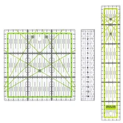 1/2 Stuks 15 Cm Quilten Patchwork Liniaal Stof Doek Snijden Liniaal Acryl Naaien Heersers Diy Breien Ambachten Tailor Naaien gereedschap