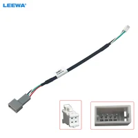 LEEWA-Cable de datos de medios de entrada de Audio para coche, enchufe Original 4P, adaptador USB para KIA KX5 Sorento Hyundai Sonata, adaptador de Cable USB