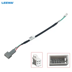 LEEWA Car Audio Input Media Data Wire Original Plug 4P Car USB Adapter For KIA KX5 Sorento Hyundai Sonata USB Cable Adapter