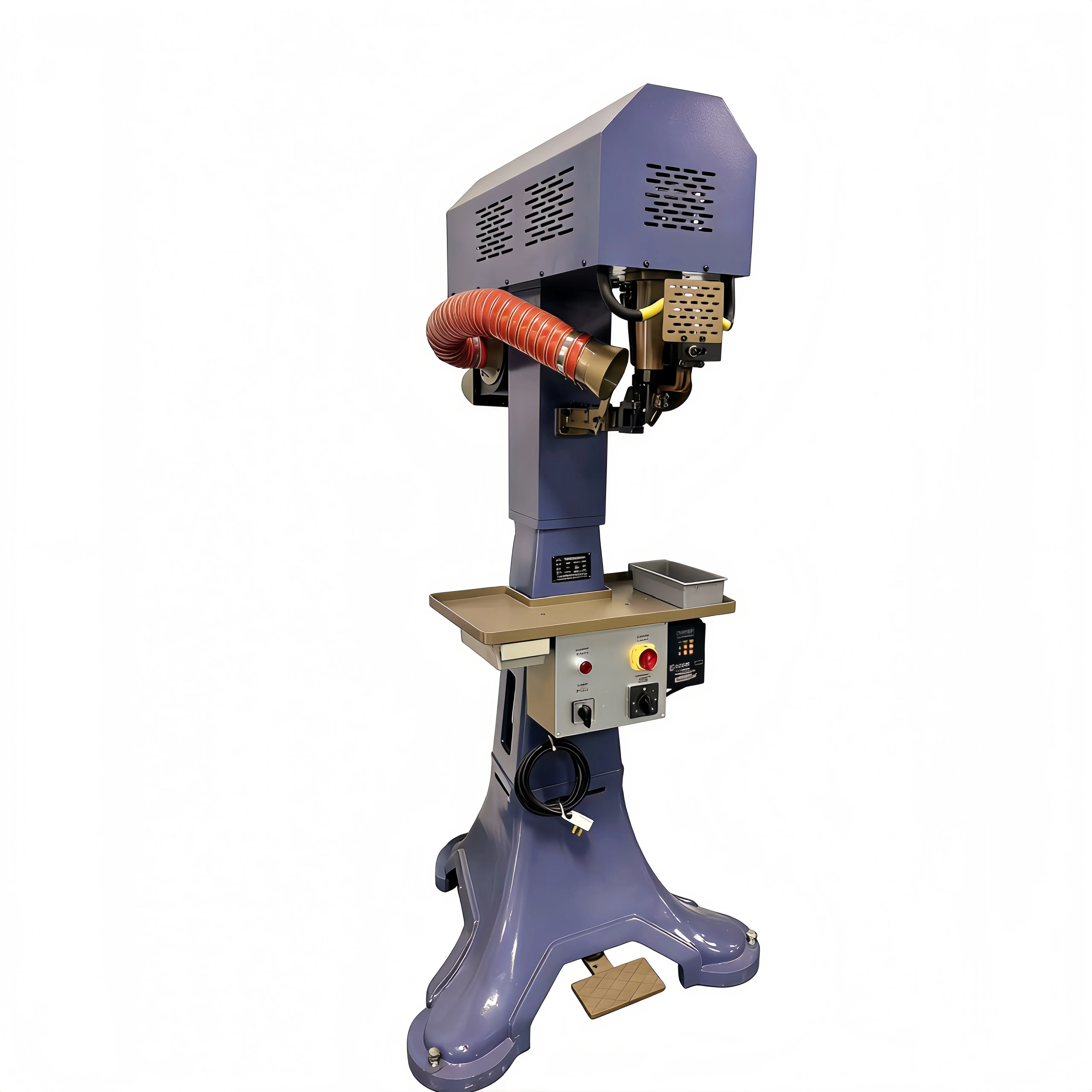 Heavy Duty Martin Boots Heat Sealing Machine, 3KW 380V Motor for Footwear Manufacturing