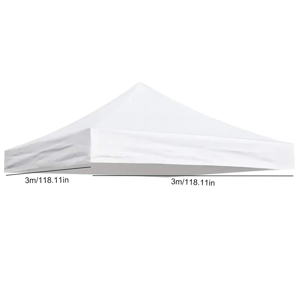 1pc 3*3m Folding Exhibition Stall Tent Umbrella Roof Cloth Four Corners Canopy Cloth Awning Cloth