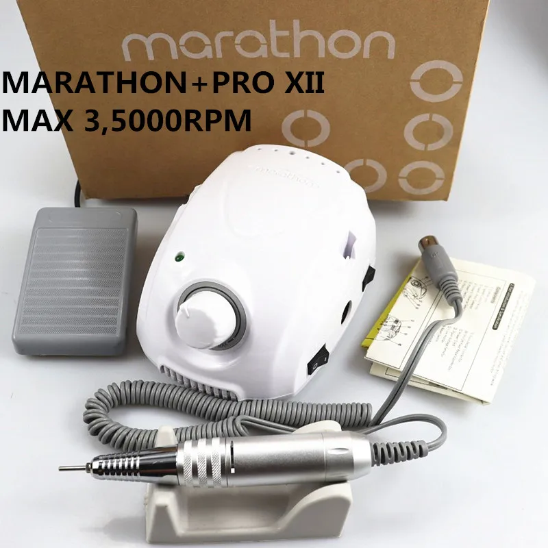 LAAOVE-Champion 3 PRO 105LN maniglia 35K/45K/50K trapano elettrico per unghie forte 210 Micro motore rettificatrice per strumenti di Nail Art