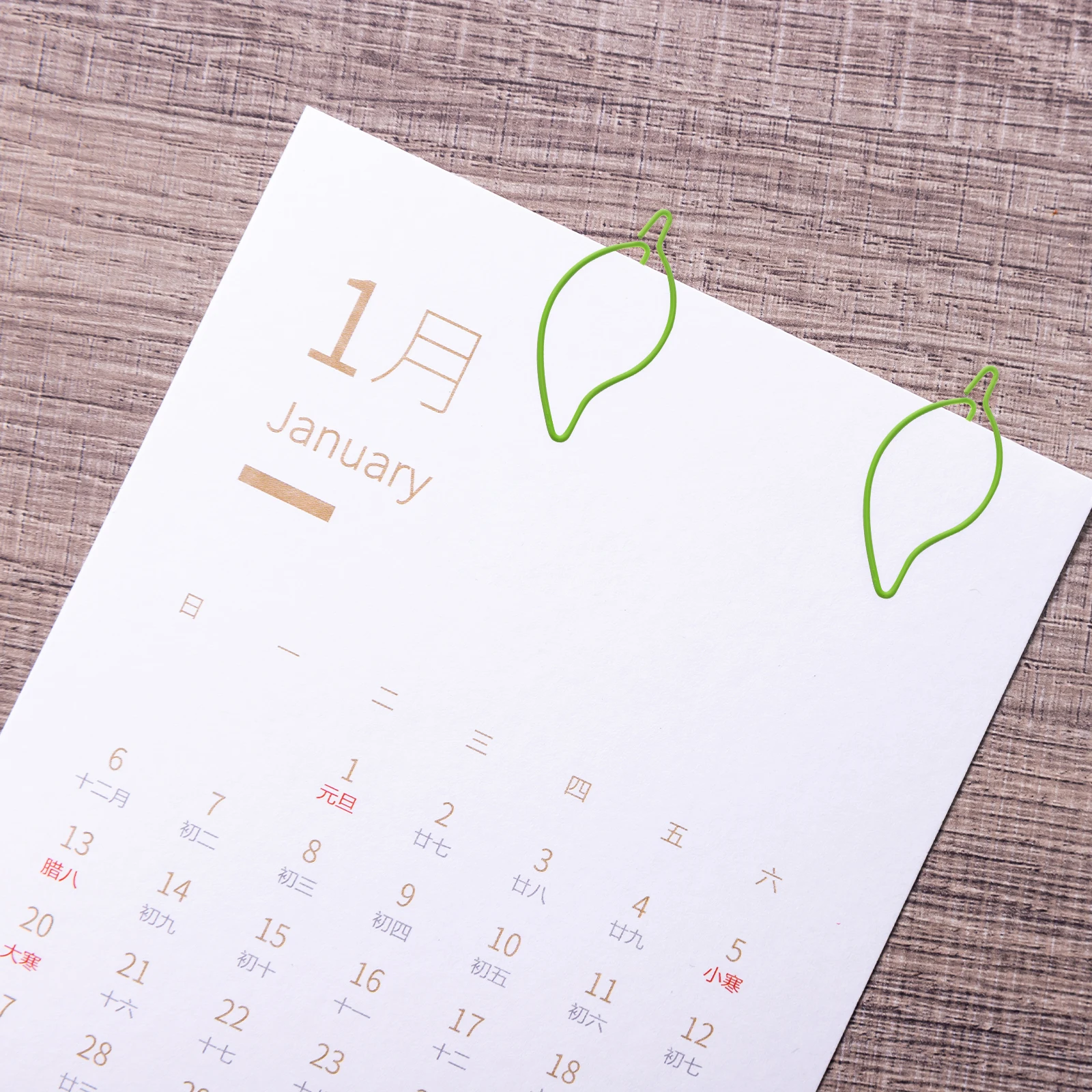 30 قطعة مشابك ورق إبداعية تصميم أوراق شجر مشابك معدنية شديدة التحمل للملفات والوثائق وأدوات تنظيم المكتب والمدرسة #3