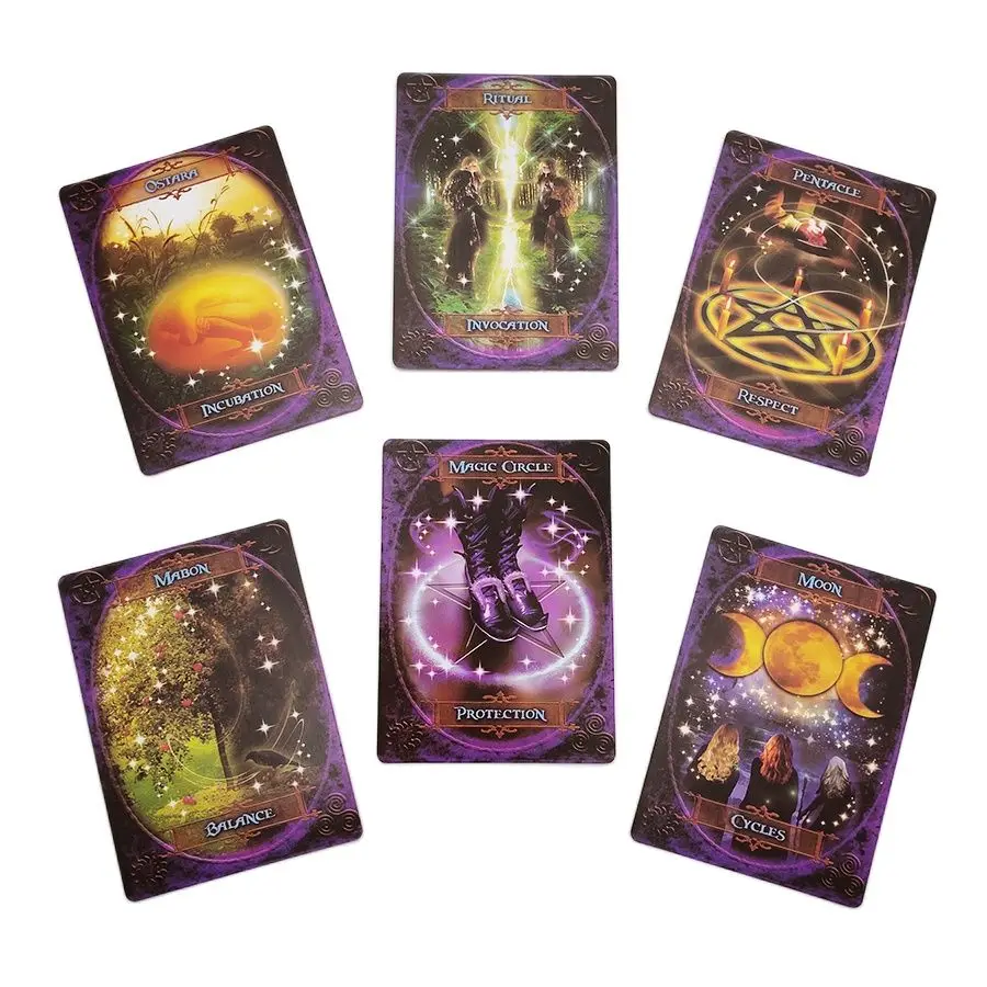 For Witches Wisdom Oracle Tarot Cards Stunning Deck Of Card Board Deck Game For Family Party Playing Card Entertainment Games