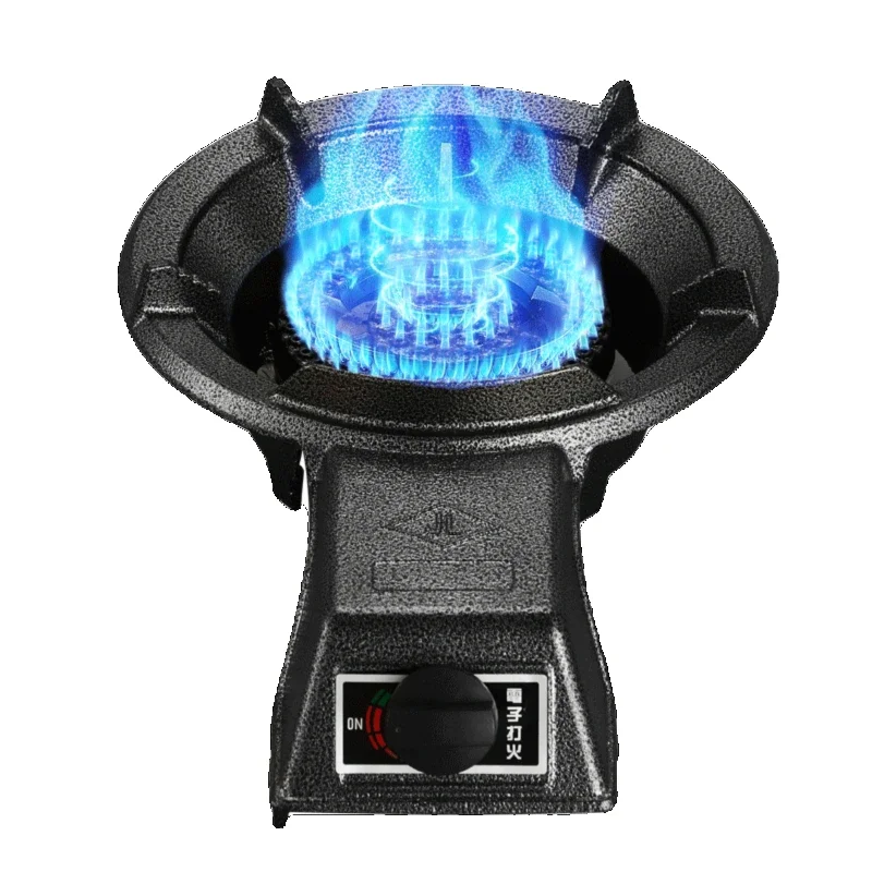 Household Kitchen Energy Fierce Stove Commercial Restaurant Energy Saving Gas Stove High Temperature Single Stove