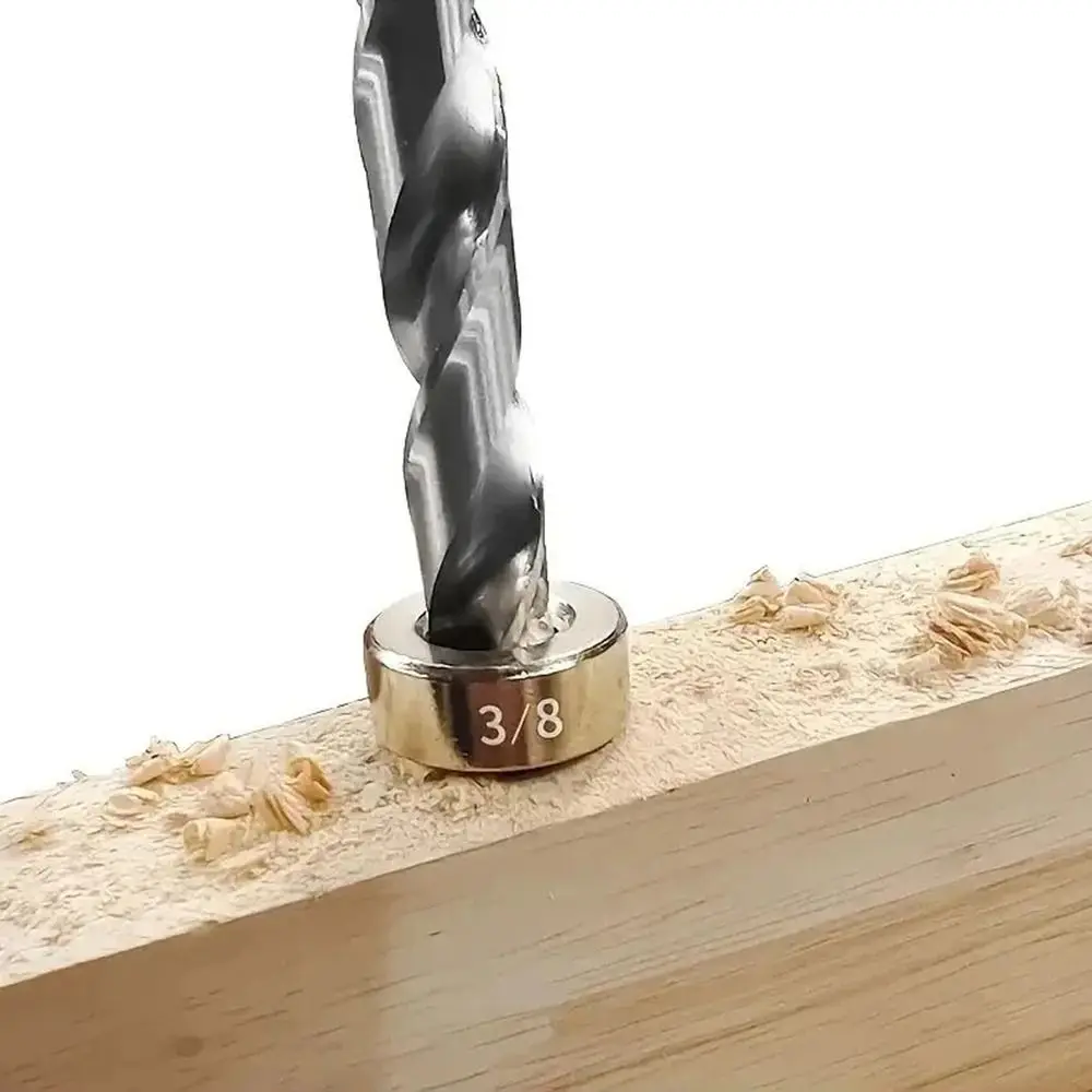 

8Pcs/Set Block Ring Drillbit Limit Ring Tile Bit Clamp Woodworking Twists Drill Drill Bit Stop Ring Positioning Circle