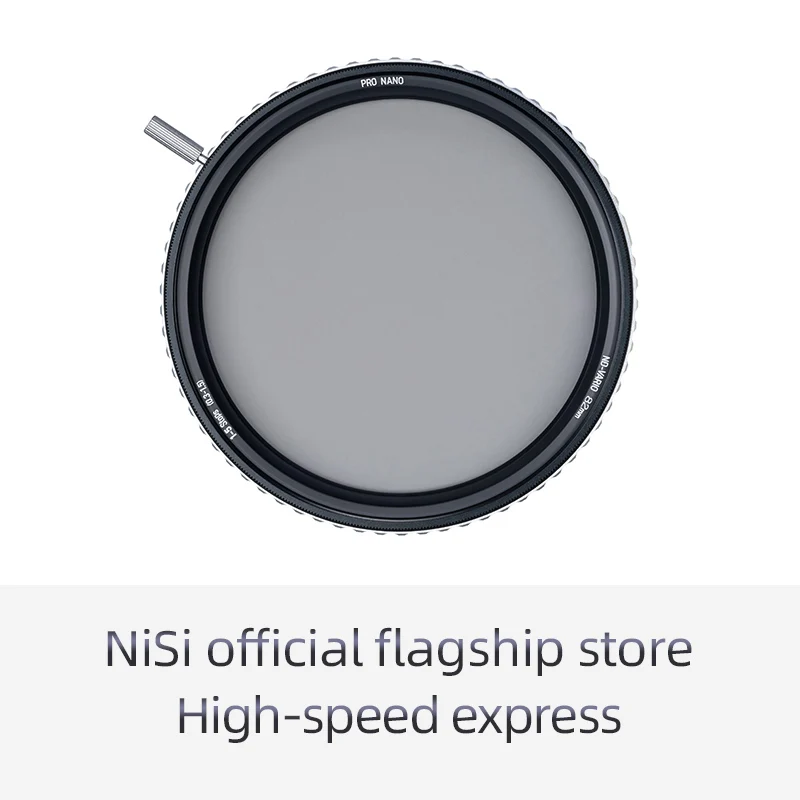 NiSi variable nd True Color ND1-5 nd mirror 49/52/58/67 77 82mm Medium gray density mirror Camera Filters