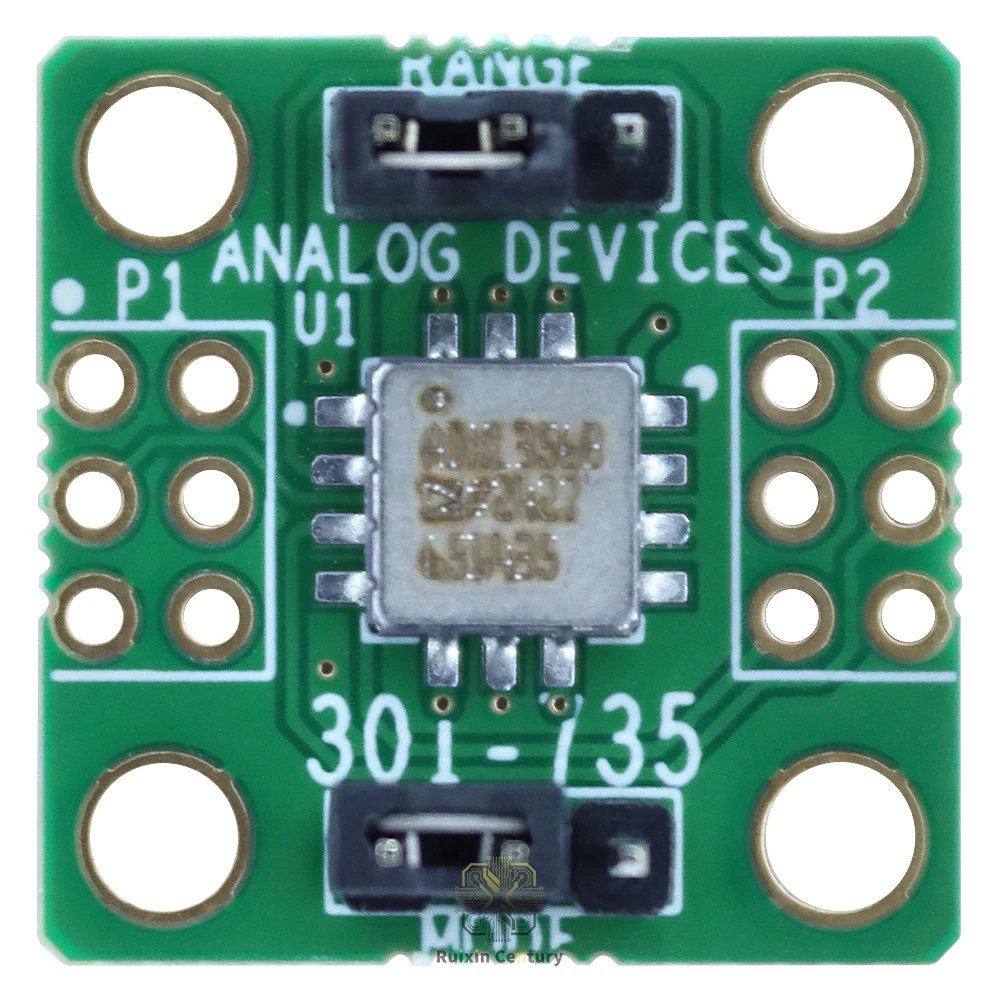 EVAL-ADXL356BZ FOR Analog Devices ADXL356B 3-Axis MEMS Accelerometer Development Board ±10g ±20g 40mV/g 80mV/g 2.25V-3.6V
