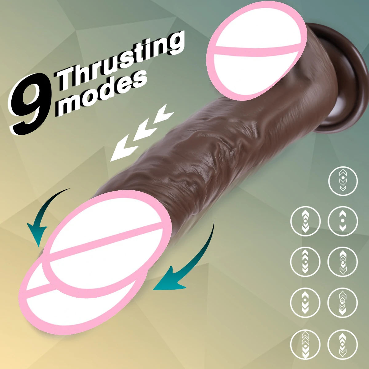 ألعاب الجنس واقعية دسار 3 في 1 هزاز للنساء التدفئة التحكم عن بعد القضيب تلسكوبي الهزاز الشرج الإناث محفز #3