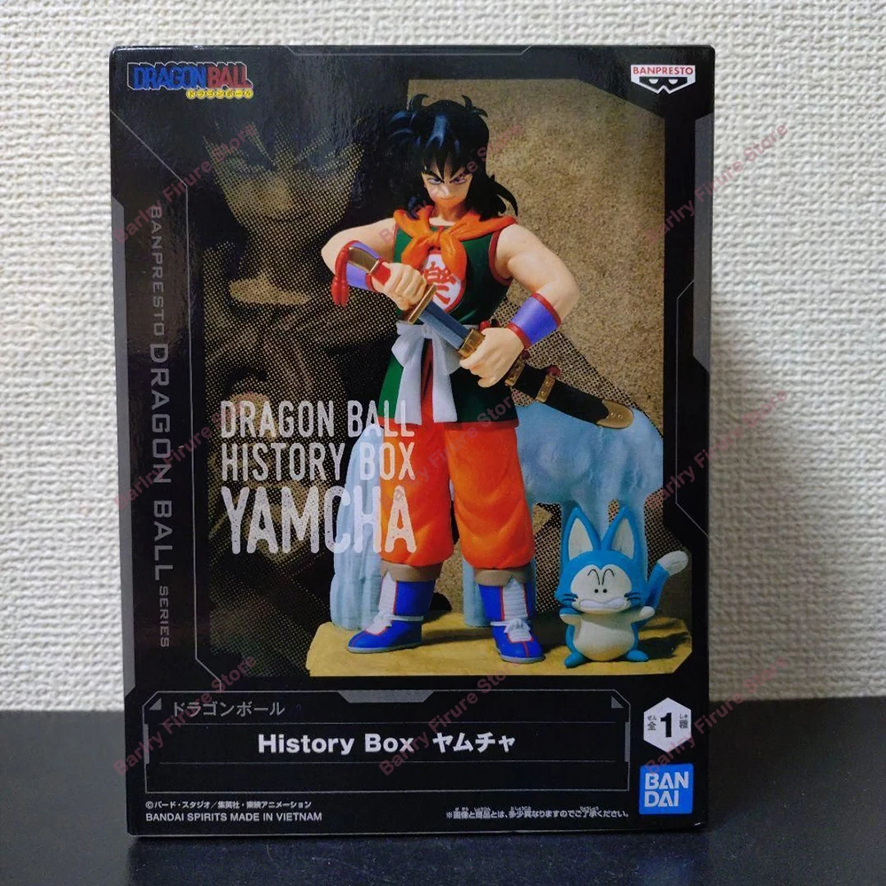 

Dragon Ball History Box Yamcha Anime Figure Action Figurine BANPRESTO Genuine In Stock Collections Model Toys Holiday Gifts