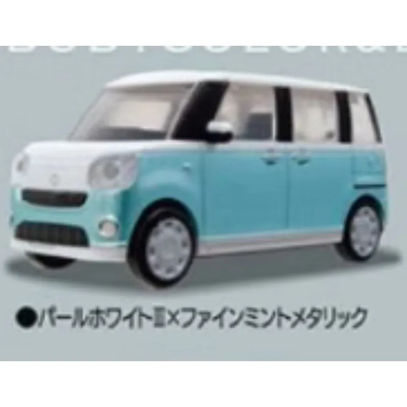 1:64 PLUS Original Stand Stones Gashapon Daihatsu MOVE CANBUS Qversion Mini Anime Action Figure Model Toys Gifts Collection