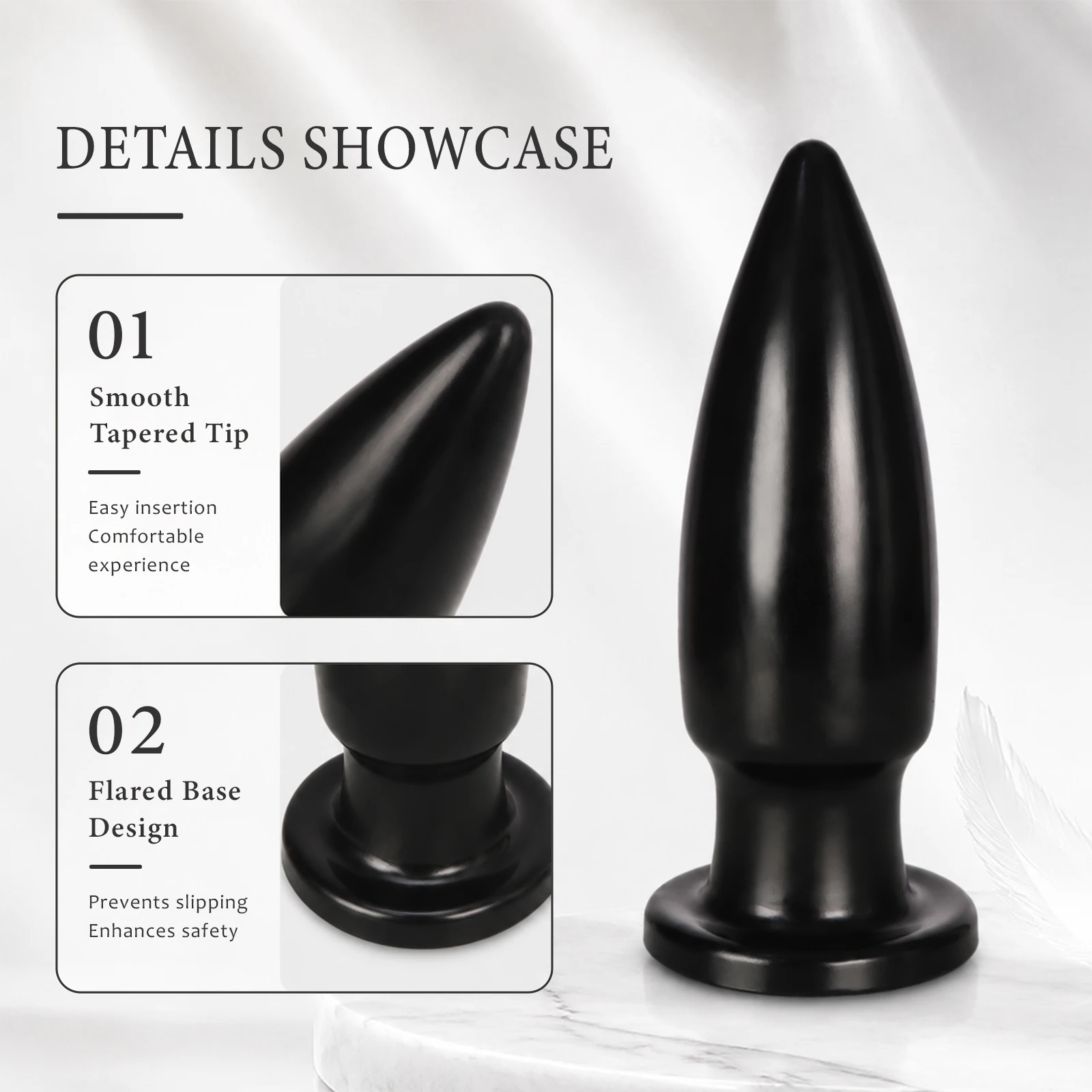 New Big Anal Plug Dildo Sex Toys For Women Men Fist Strap On Masturbators Prostate Massage Butt Plug Pull Bead Anal Sex Toys 18+ - view 4