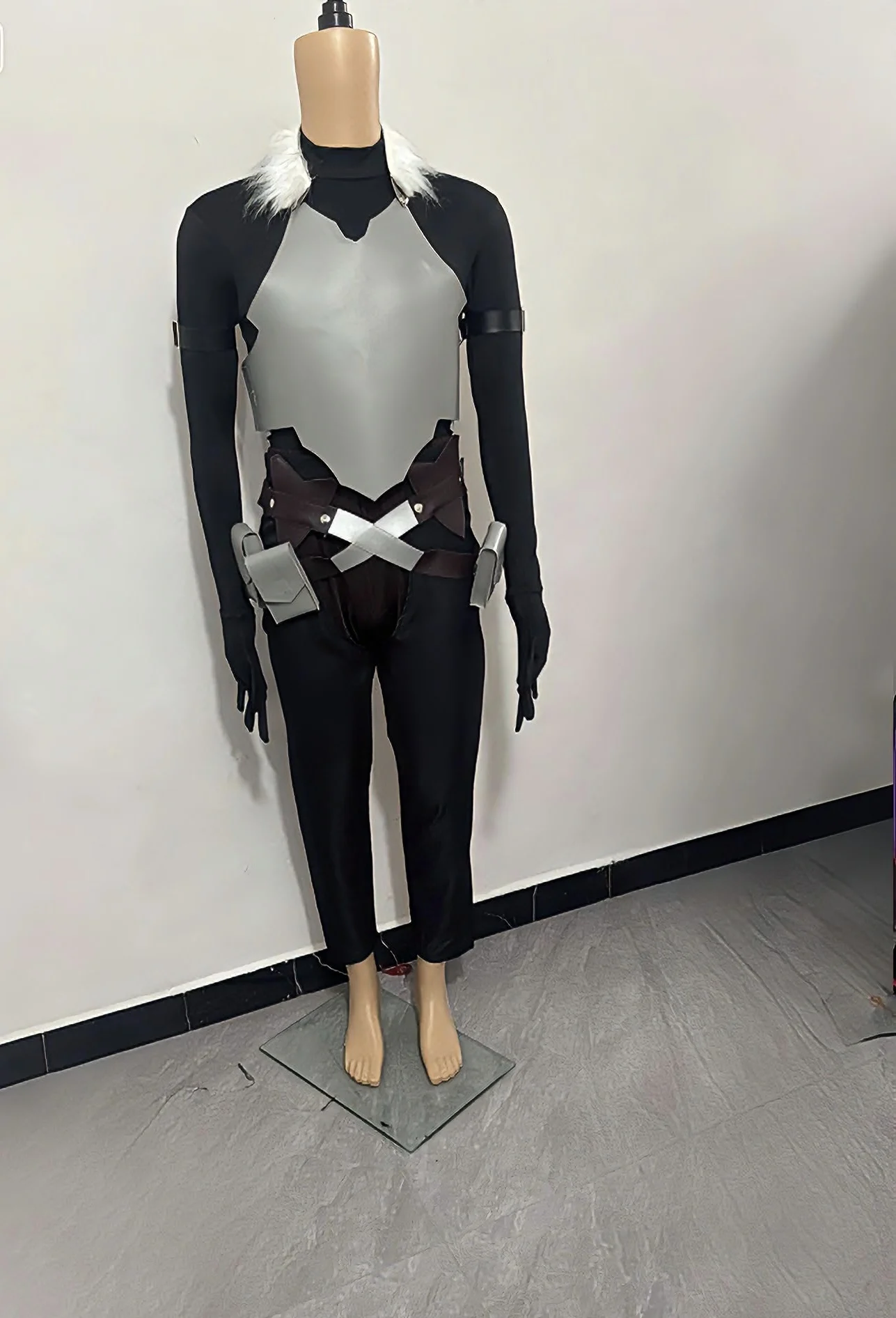 

Anime Goblin Slayer Battle Cosplay Costume, uniforme trempé, tenue d'Halloween, ensemble de combinaison de Noël, ensemble de car