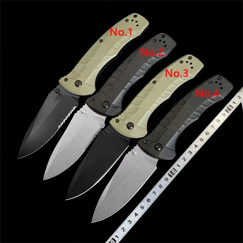 

Multi-function Outdoor BM 980 Tactical Folding Knife Multi Style Camping Safety Defense Pocket Knives EDC Tool