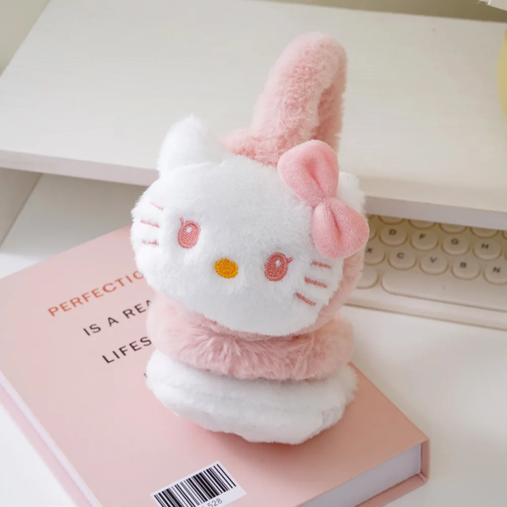 1pcs2024 جديد الشتاء الكرتون الدافئة والباردة عالية المظهر غطاء للأذنين الأفقي الطلاب الجميلين غطاء للأذنين مقاومة البرد #6