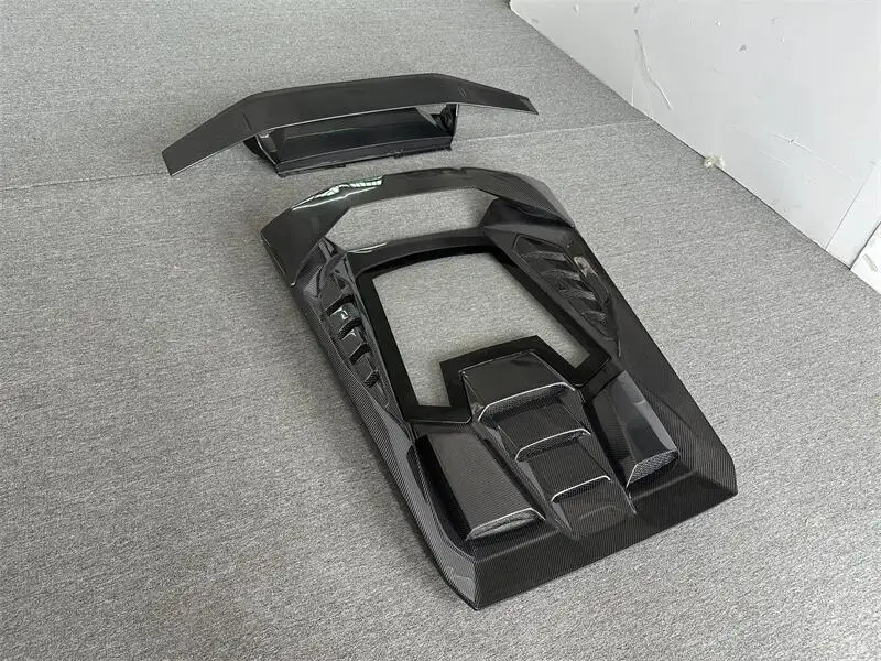 

Carbon fiber automotive parts suitable for Lamborghini Huracan LP580 LP610 carbon fiber Tecnica style car rear engine hood