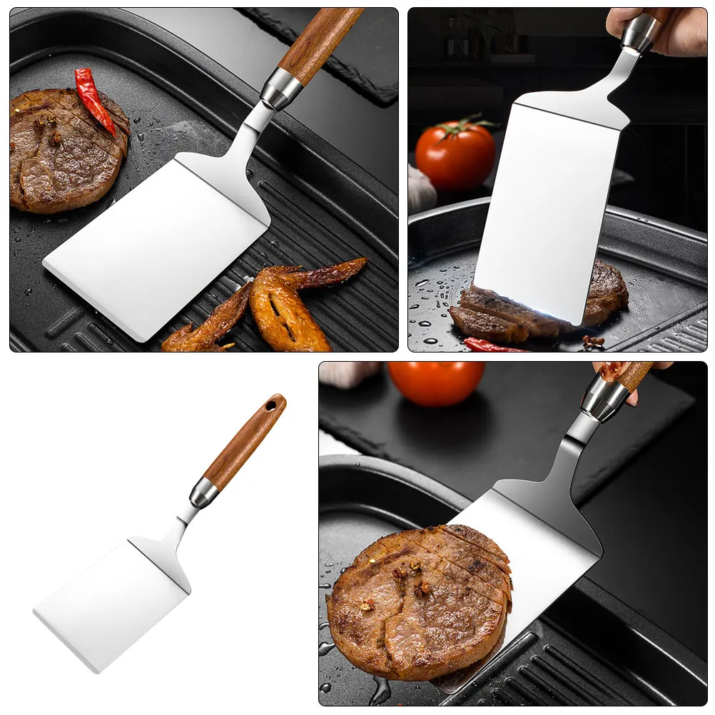Serving Spatula Spatulas for Kitchen Use Stainless Griddle Cooking Utensils Grilling