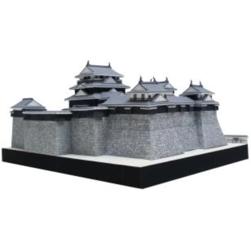 3D Paper Mold Non-Finished World Classics Building Japan Matsuyama Castle Model Paper Work DIY Craft Decor Figurines Miniatures