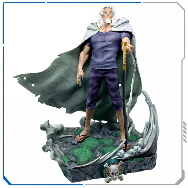 

In stock GK ONE PIECE Silvers Rayleigh 32cm Genuine Original Finished Goods Action Toy Figures Collection Toy Gifts for Friends
