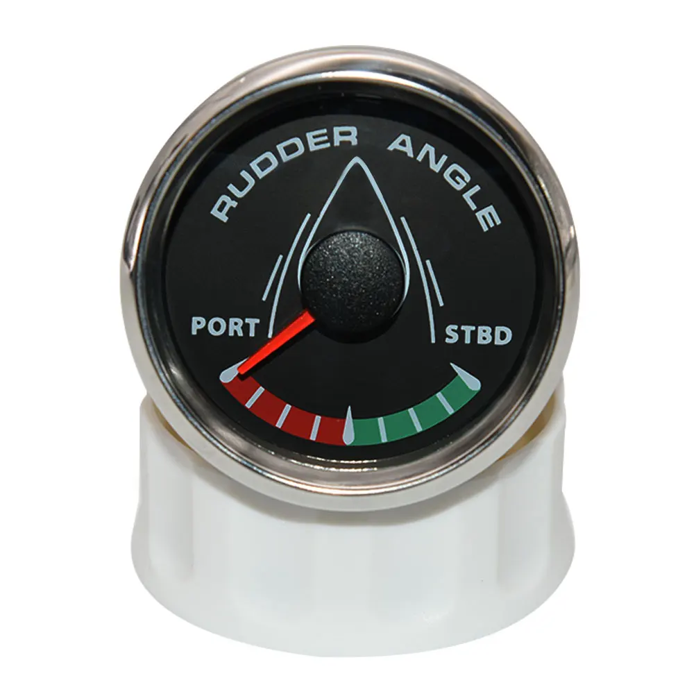 52MM Rudder Position Indicator with Sensor Waterproof Rudder Angle Indicator 0-190 Ohm for Boat Yacht RV Marine or Sensor