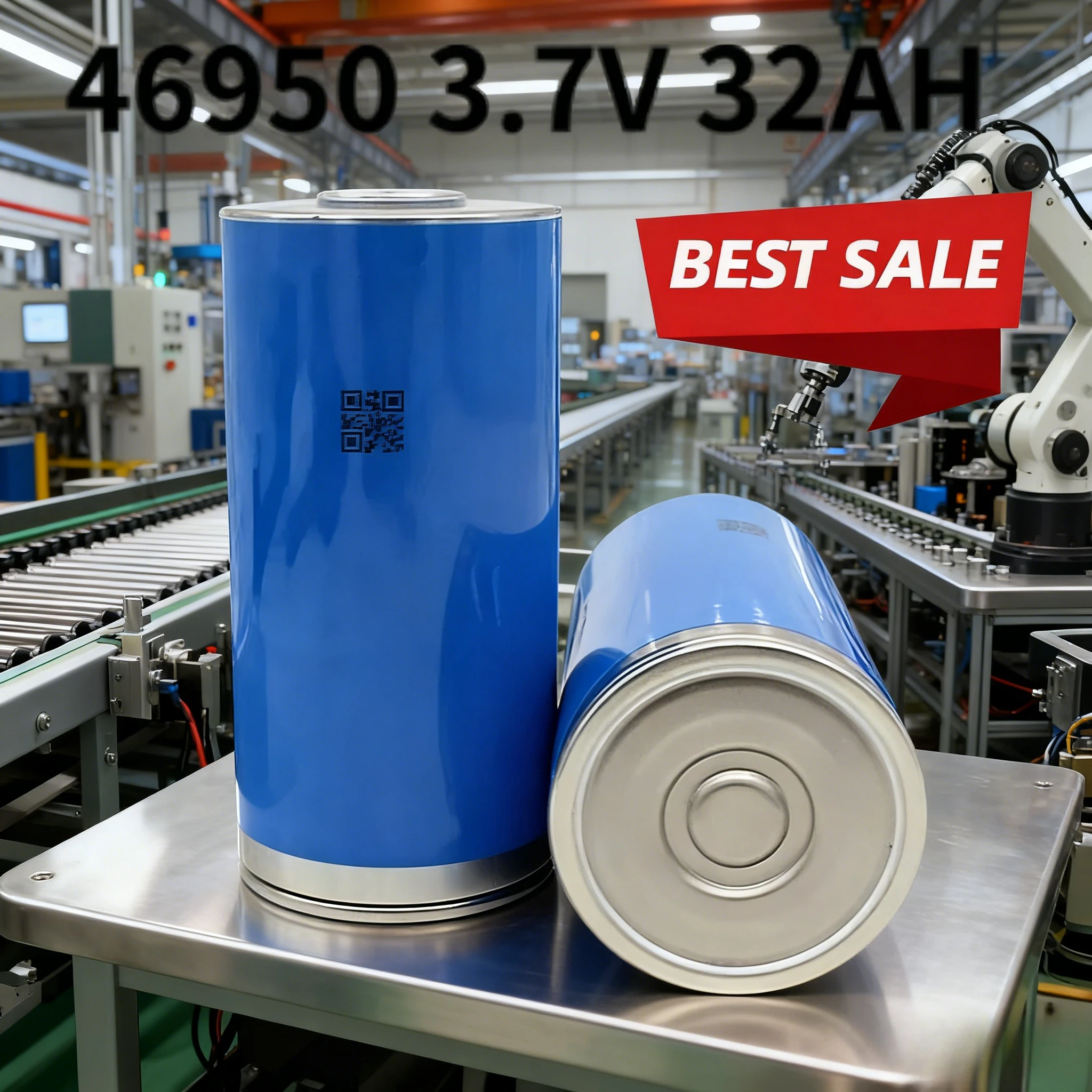 

1-10pcs100% New Original 46950 32Ah 3.7V for EVE Lithium Ion Battery High-cpacity Car Starter Power Bank Rechargeable Battery