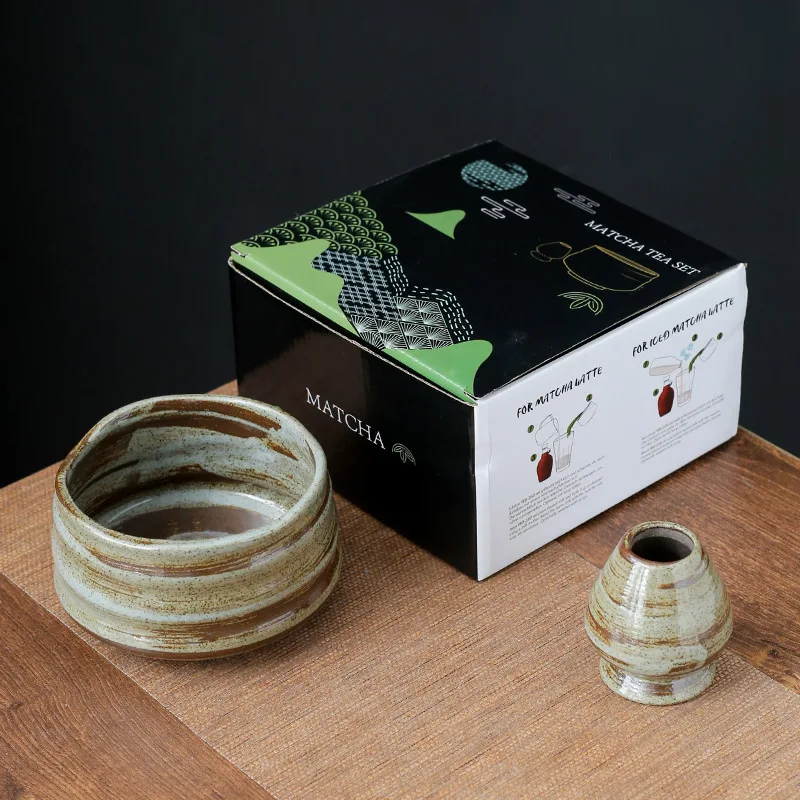 Crude pottery Japanese tea whisk Titi tea, modeled after the Song Dynasty order tea accessories, tea whisk base of the tea whisk