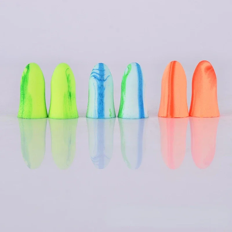 

5pair Ear Plugs Sound Insulation Ear Protector Anti Noise Snore Comfortable Sleeping Earplugs For Noise Reduction