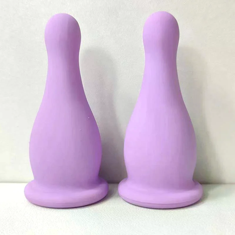 

Силиконовые вакуумные банки для массажа против целлюлита и лифтинга лица - для массажа лица и шеи, скребковый массаж Гуаша