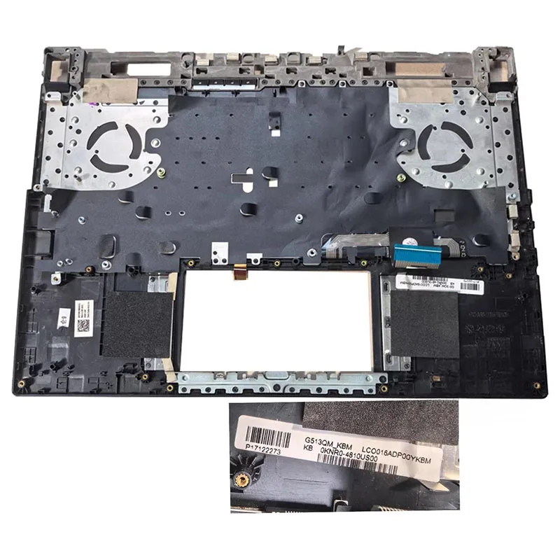 

Used For ASUS ROG Strix G15 G513 G513QM G513QY (2021) Black Palmrest Cover W/ Keyboard Backlit