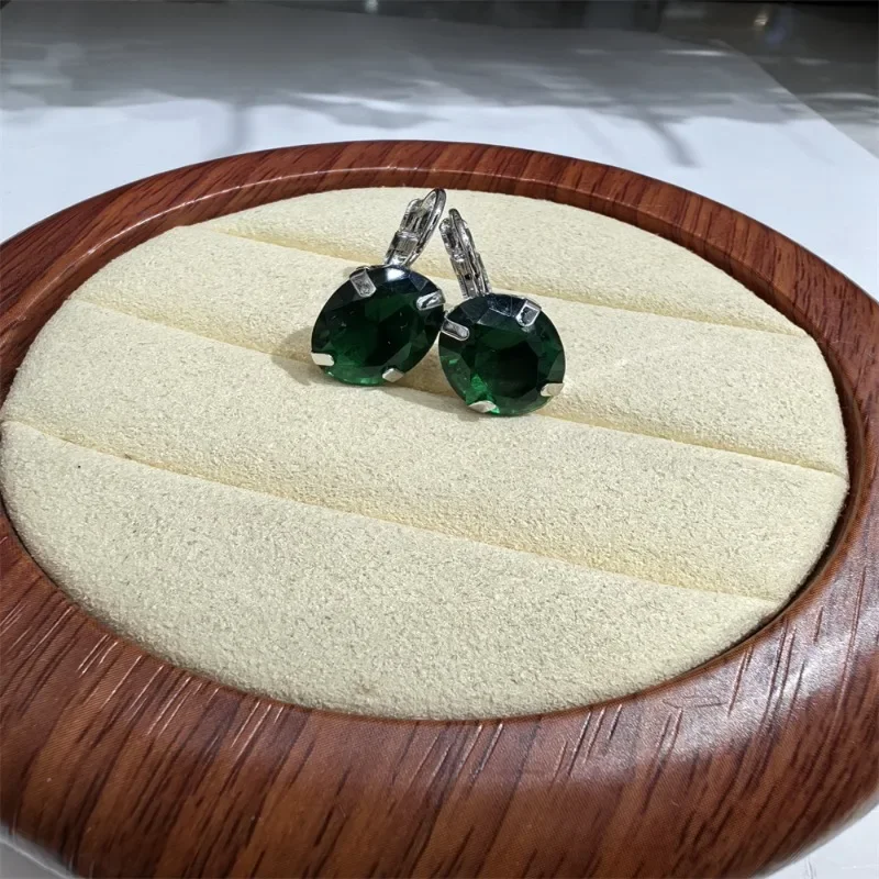 

Ladies Earrings Luxury Designer Fashion Trend Unique Elegant Exquisite Lightweight Zircon Ring Form Jewelry Wedding Premium