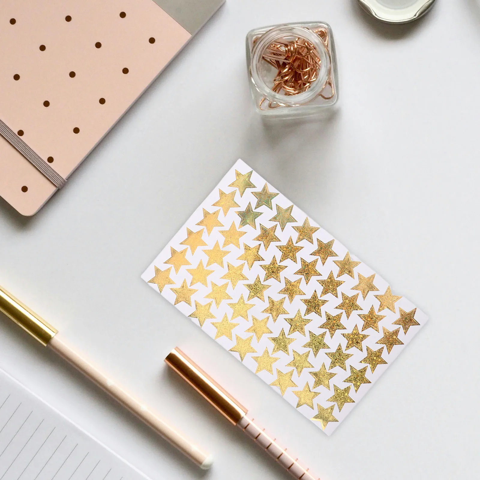 5 arkuszy naklejek z gwiazdkami jako nagroda, tablica zachowań dla dzieci, planowanie zajęć w klasie, dla nauczycieli, motywacyjne małe naklejki z gwiazdkami, do szkoły
