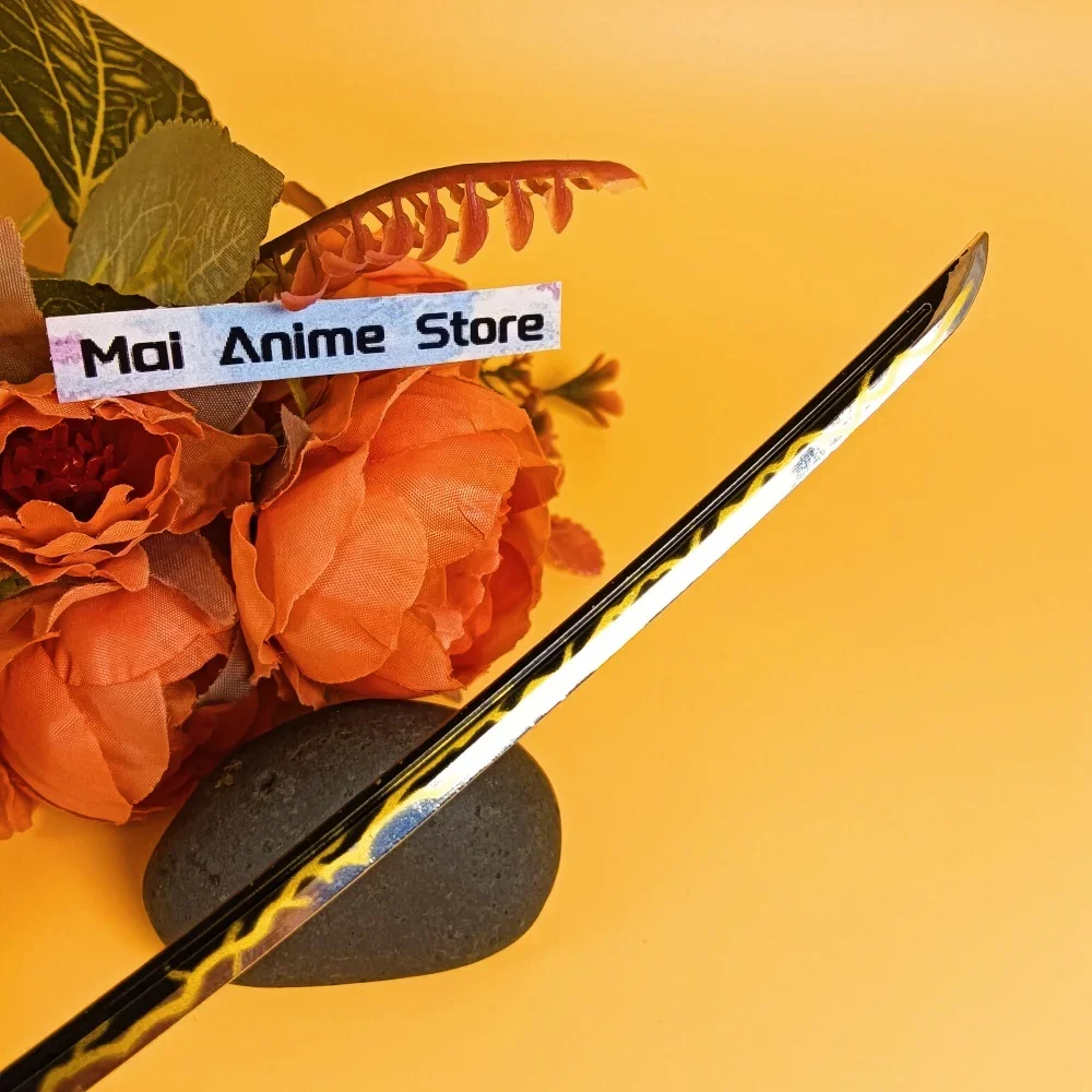 10 بوصة صغيرة تانجيرو كاتانا أينيمي كيميتسو نو يابا كاتانا اليابانية الحقيقية الصغيرة الأصلية الساموراي المعادن شيطان القاتل السيف لعبة هدية #6