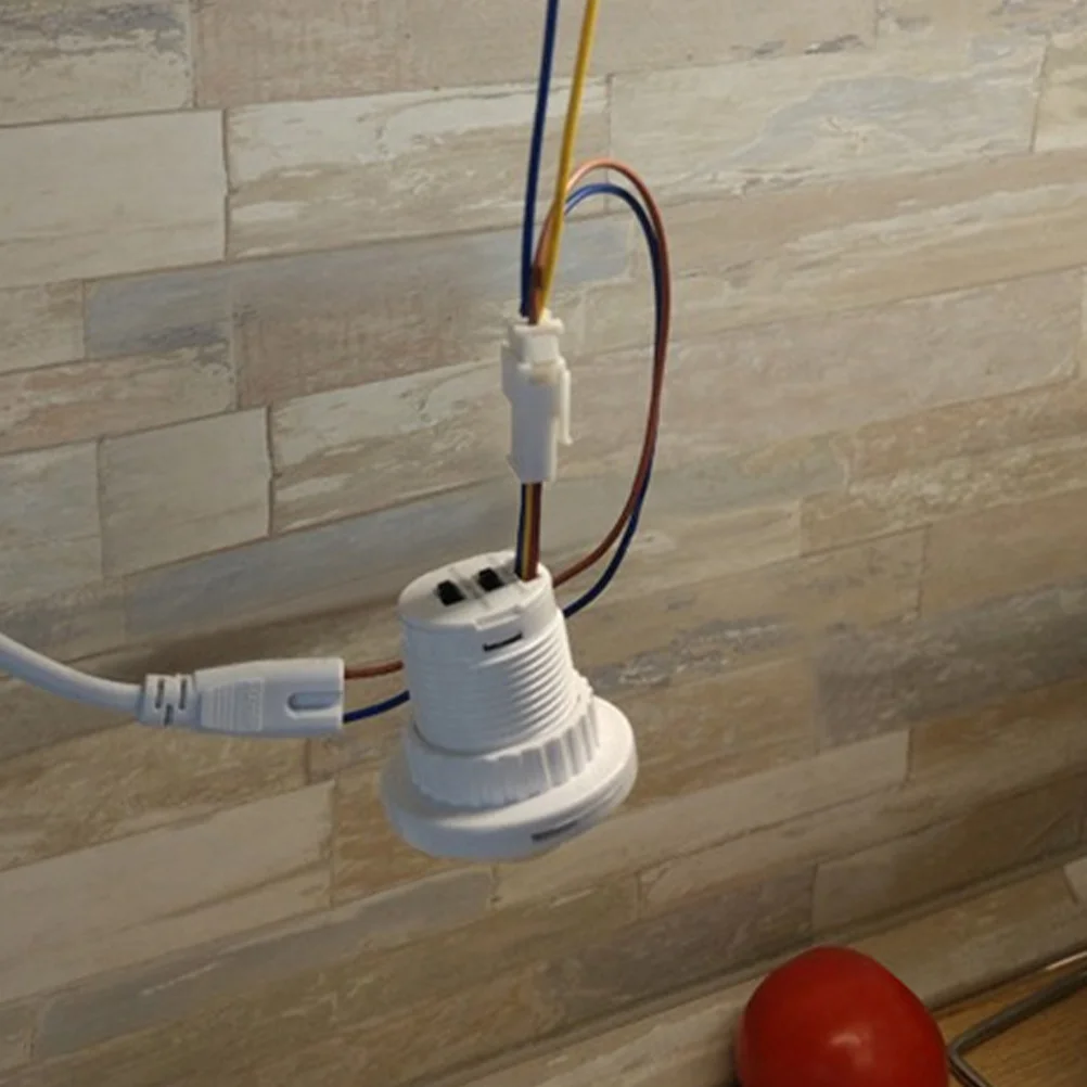 وحدة تحكم بمستشعر حركة Pir لأضواء LED ومصابيح السقف ومفتاح كشف تلقائي بالأشعة تحت الحمراء للتحكم في المعدات الكهربائية
