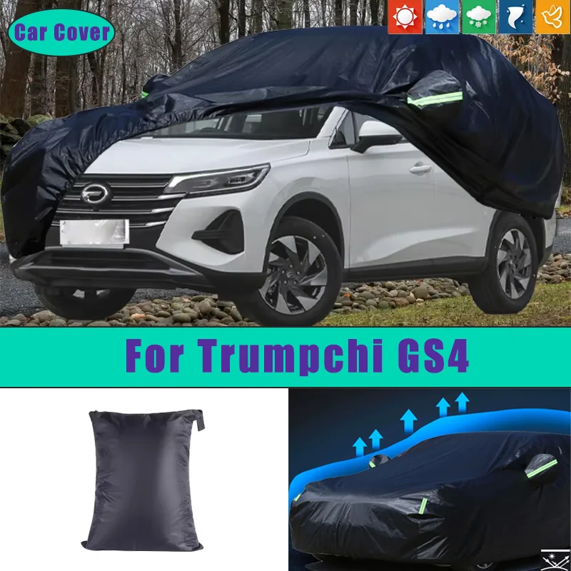 

For Trumpchi GS4 Car Full Outer Covers Outdoor Waterproof Dustproof Sun Rain Snow Protection Exterior Car Accessories