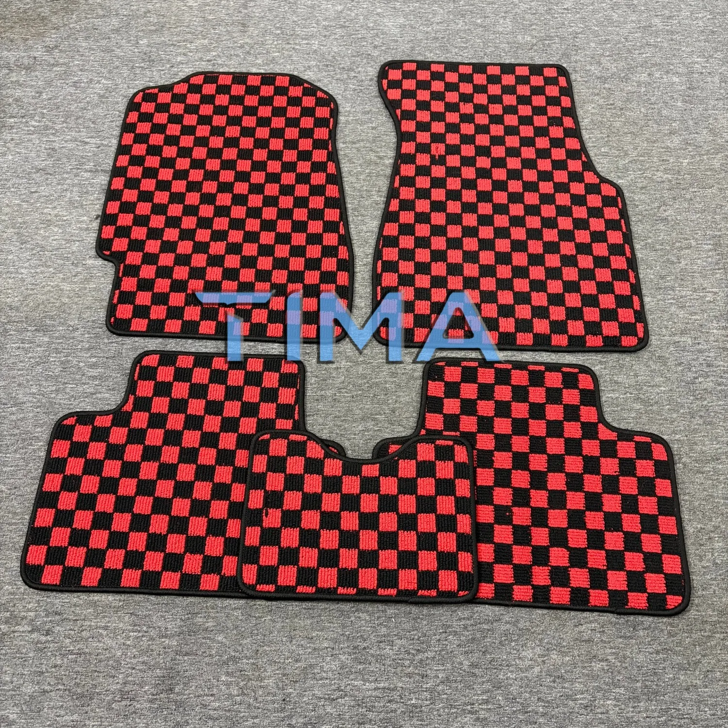 Classical Anti-Slip Checkered Print Floor Foot For Honda Civic EG Left Hand Driveor