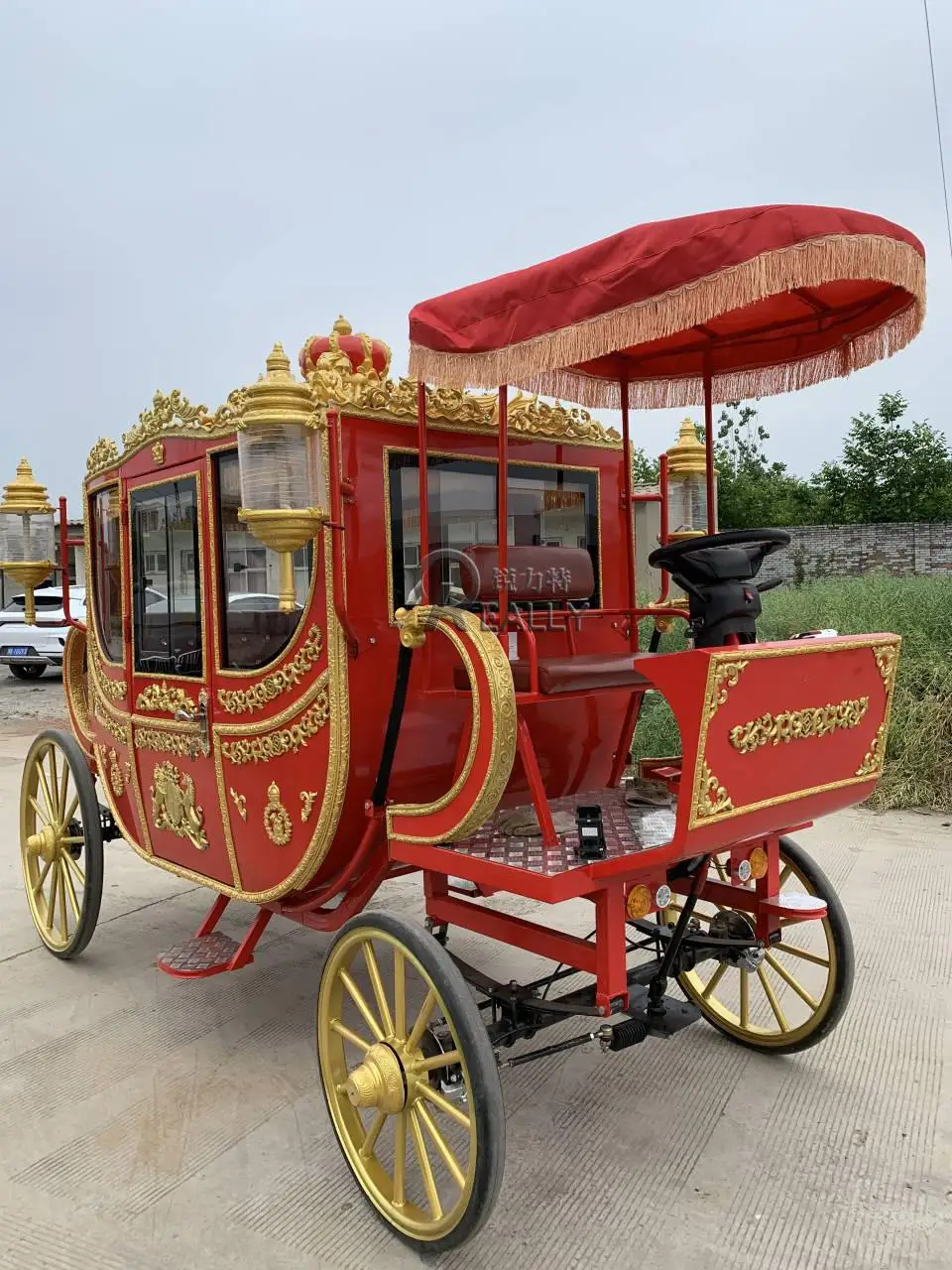 European Classical Royal Horse Carriage Comfortable  