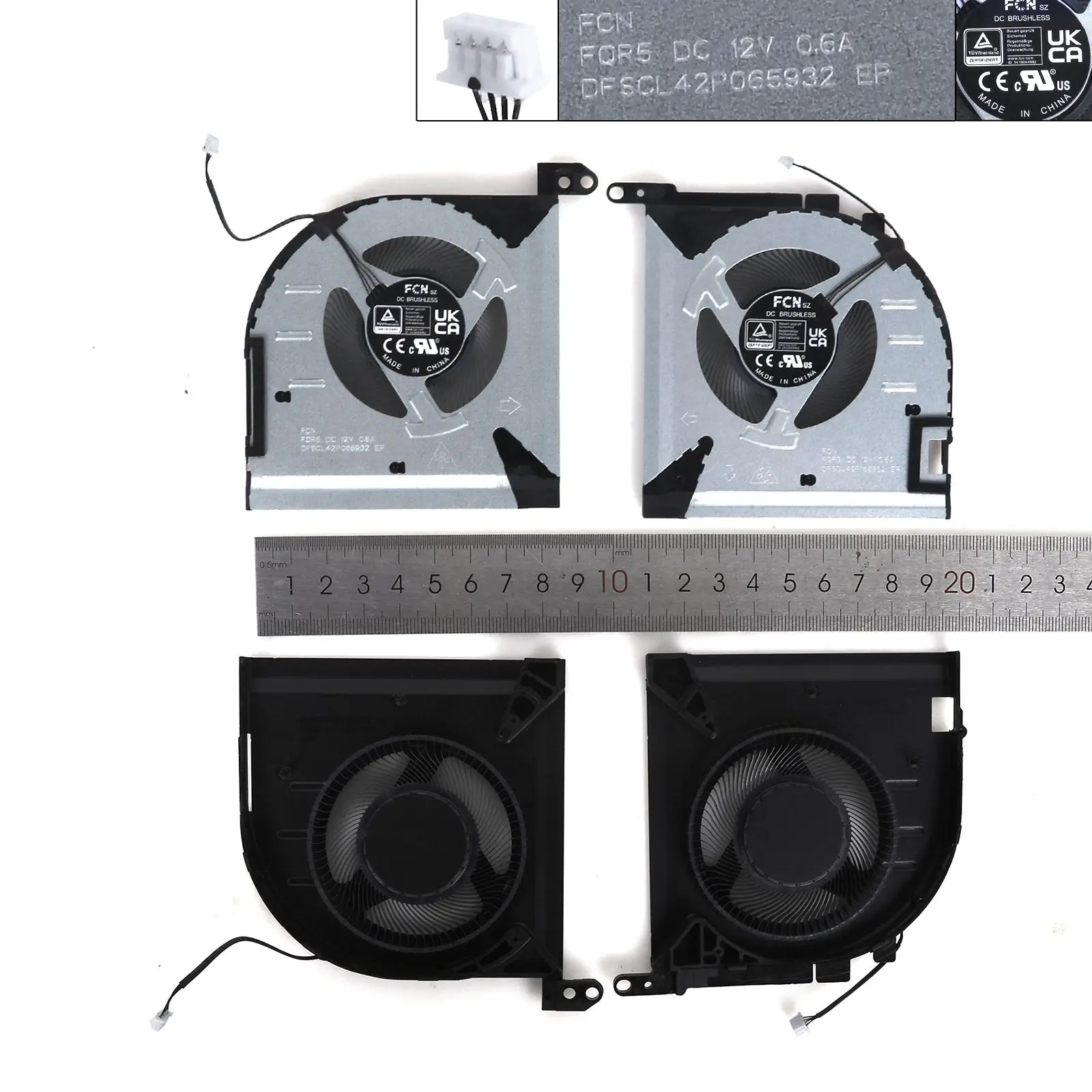 Laptop Cooling Fan for Lenovo Legion S7 16APH8 16IRH8 （L+R,ORG）