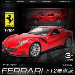 Bburago 1:24 FERRARI F12 Berlinetta simulation alloy car model Collect gifts toy