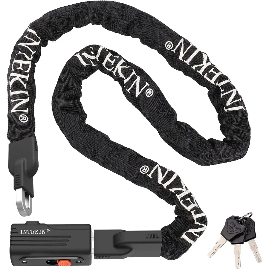 

Heavy Duty 3FT 4FT 5FT Bike Chain Lock with 8mm 10mm Thicker Chain for Enhanced AntiTheft Protection Includes 3 Keys Ideal for