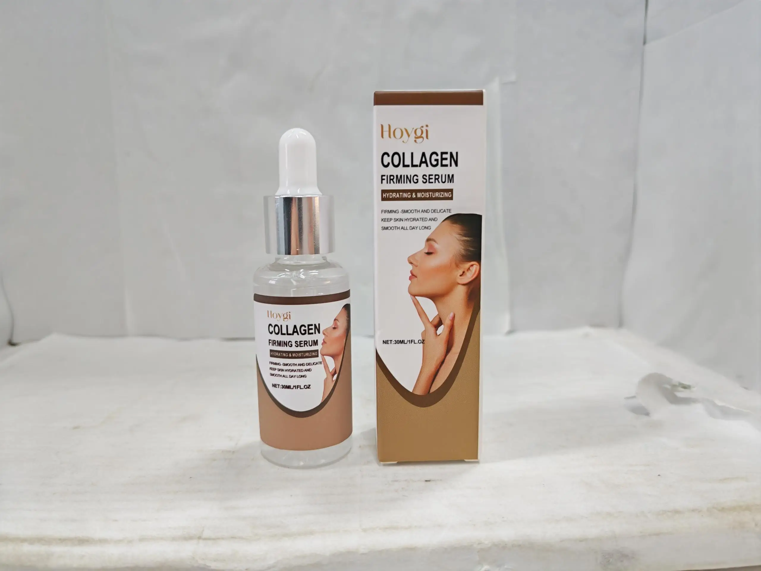 Collagen Firming Serum - Anti-Aging Face Treatment with Deep Hydration - Improves Elasticity & Smoothness - 30ml