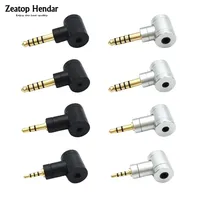 1Pcs HIFI Angle 2.5 / 3.5/ 4.4 Balanced Adapter 2.5mm / 3.5mm Female to 2.5mm / 3.5mm / 4.4mm Male Plug for Phones Music Players
