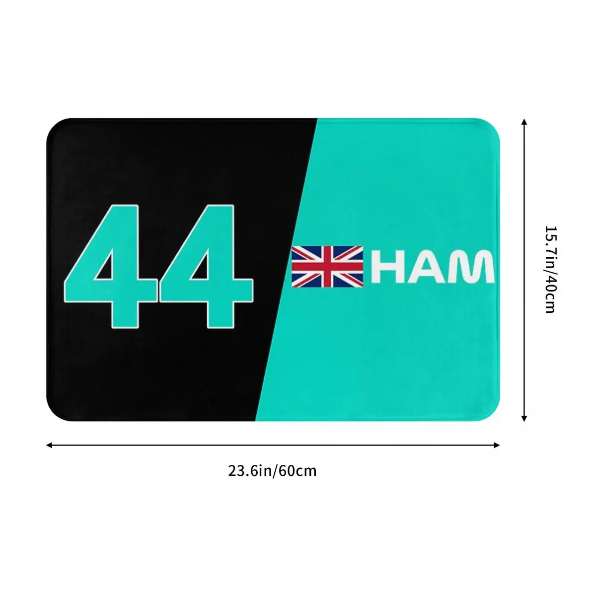 F1 Lewis Hamilton Mercedes AMG Anti-slip Doormat Floor Mat Antiwear Carpet Rug for Kitchen Entrance Home Bedroom Footpad Mats